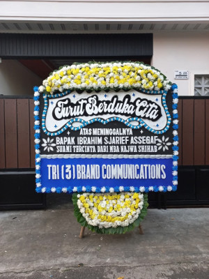 Papan Bunga Duka di Margamekar